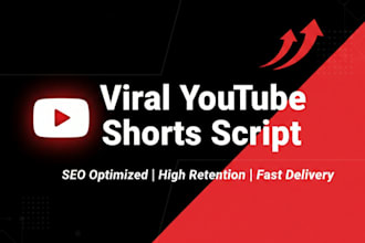 create ai powered viral youtube shorts script with SEO
