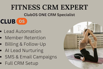 do clubos one CRM gym membership system setup, and billing automation