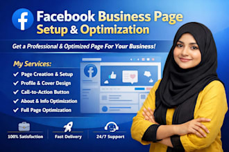professionally setup facebook business page and optimize it for growth
