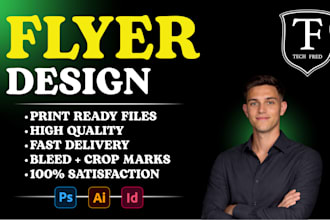design your print ready flyers