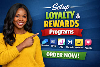 setup loyalty rewards growave rivo joy marsello smile bon love appstle trustwill