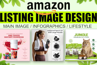 do amazon listing images design, product listing images, amazon infographic