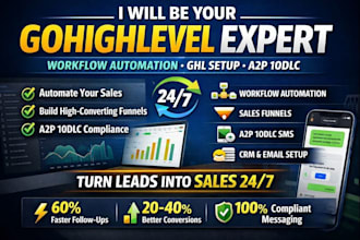 ghl gohighlevel workflow automation go highlevel expert gohighlevel va ai agent