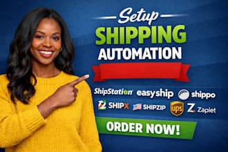 setup shipping shipstation easyship shippo shipx shipzip ups zapiet essent shop