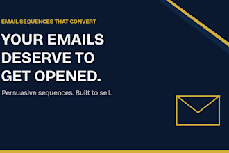 write a persuasive email sequence that skyrockets your sales