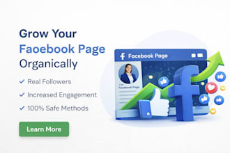 grow your facebook page following fast organically