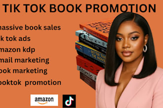 do tik tok book promotion tik tok video ads booktok amazon kdp booktok content