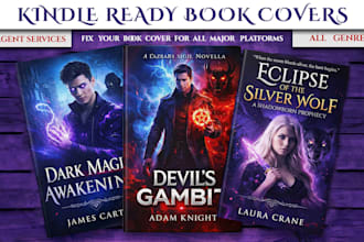 design fantasy and minimal book and ebook cover