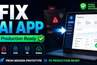 fix and make your ai generated app production ready