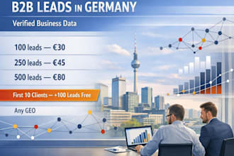 provide qualified b2b leads in germany gdpr compliant