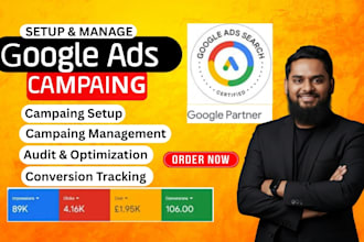 setup google ads for flooring, roofing and solar company