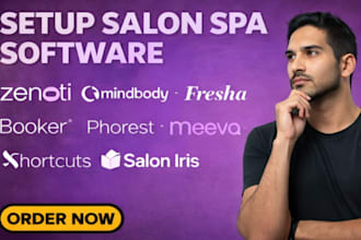 setup zenoti mindbody fresha booker phorest meevo shortcuts salon iris kitomba