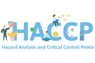 prepare haccp plan, food safety plans procedures, allergen plan for amazon
