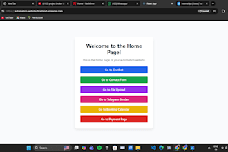 build a professional business website with basic security setup