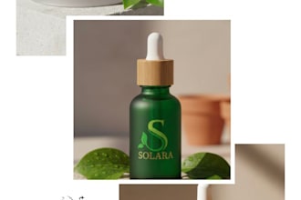 design a luxury minimalist logo for skincare branding