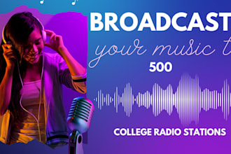 broadcast your music to 500 college radio stations clubhouse mixshow