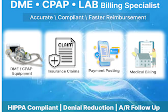 do US medical billing, rcm, dme and credentialing