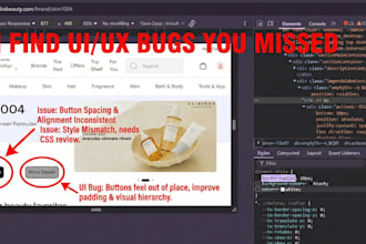 test your website or app for bugs and UI issues manually