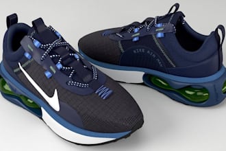do 3d shoe design, 3d shoe modeling, and 3d shoe animation