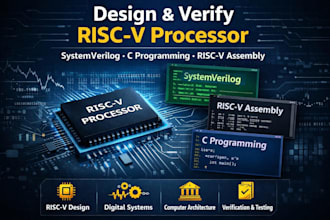 do systemverilog, c, and riscv assembly related projects