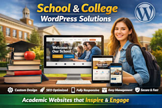 school, college, university, private tutor wodpress website