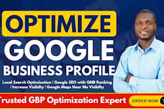 optimize google business profile and improve local search ranking