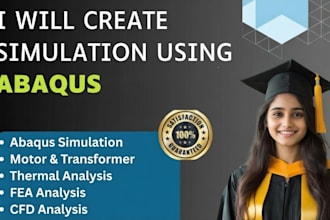 perform structural fea and thermal simulations in abaqus