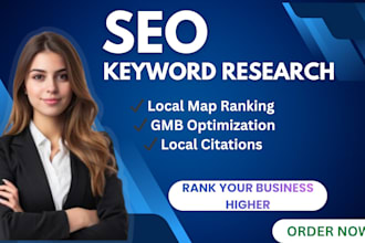 do local SEO, google map ranking and gmb optimization