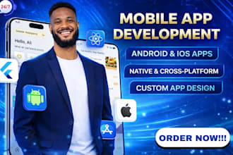do mobile app development andriod or ios app develoment as flutter app developer