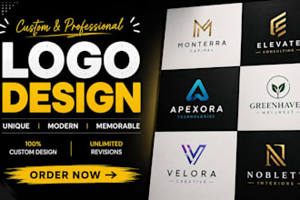 create business logo for ecommerce brands and social media marketing