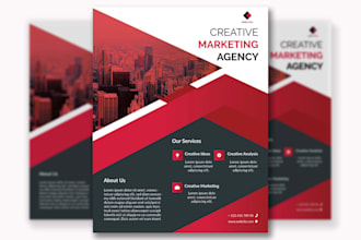 design amazing flyer for your business