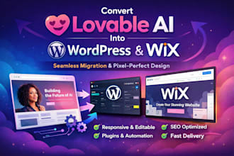 lovable to wordpress, lovable to wix, lovable ai, lovable, clone lovable ai dev