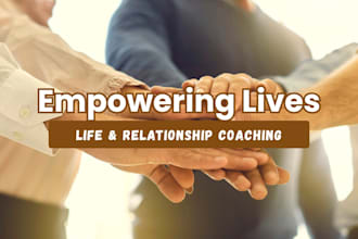 be your personal life coach for mindset and personal growth