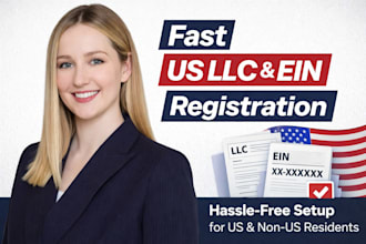 do US llc registration and ein registration for non US residents
