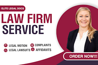 draft motions appeals contracts legal notices and affidavits