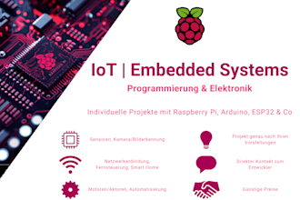 iot projekte mit raspberry pi, arduino, esp32 durchführen