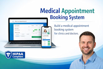 build a medical appointment booking system for clinics and doctors