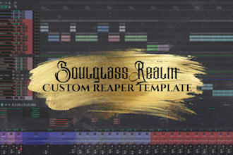 build a reaper daw template based on plugings you own