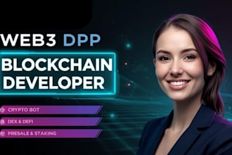 do web3 solidity smart contract erc20, 721 erc1155 ,staking , minting dapp
