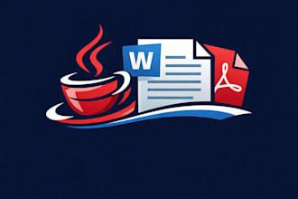 develop docx and PDF generator applications in java