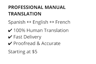 manually translate your documents from spanish, english, french