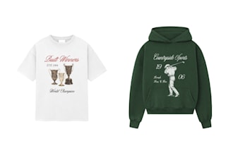 design vintage luxury clothing and old money t shirt graphics