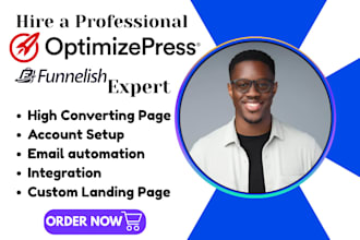 design sales funnel, landing page in unbounce funnelish leadpages optimizepress