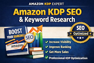 do amazon kdp seo and keyword research to improve your book ranking