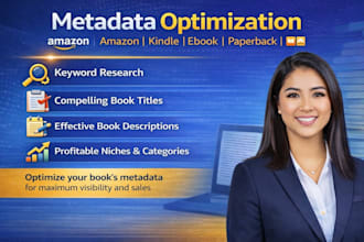 amazon KDP book publishing with full setup and metadata optimization pro