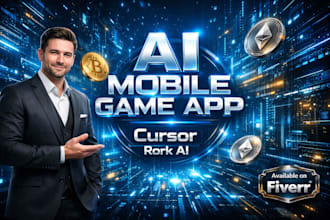 ai crypto p2e game app web3 bet app gamefi nft app using cursor rork ai