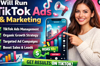 run tiktok ads, tiktok marketing, tiktok ads manager, organic tiktok promotion