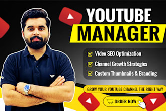 manage and grow your youtube channel professionally