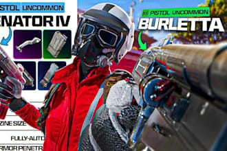 create an arc raiders thumbnail under 3 hours