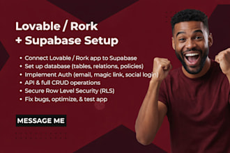 be lovable onspace rork app developer, connect your onspace rork app to backend